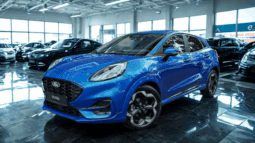 Ford Puma ST-Line blue