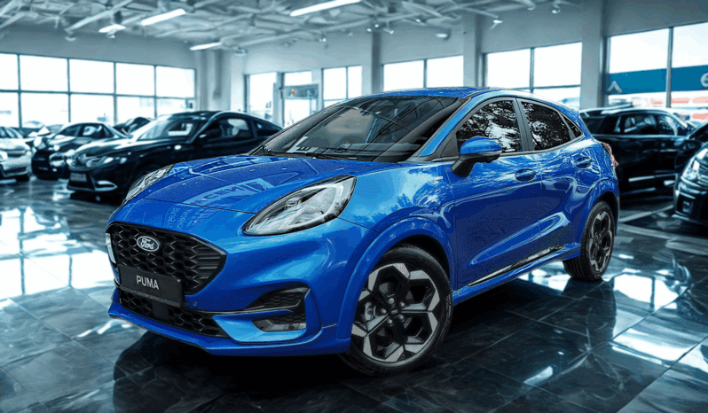 Ford Puma ST-Line blue