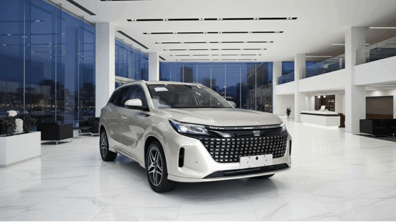 
								DFSK E5 PHEV PRESTIGE | Hybrydowy PHEV | 217 KM | Napęd przedni | Automatyczna E-CVT pełne									