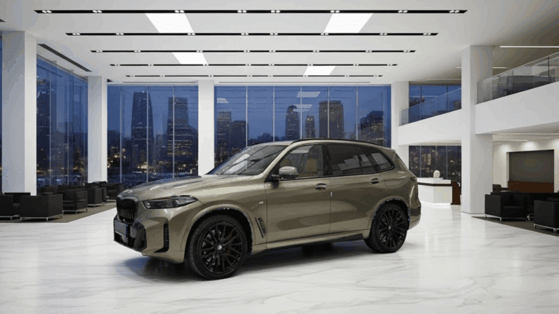 
								BMW X5 xDrive30d M Sport Pro 298 KM – Brązowy Manhattan i Wnętrze Carbon Fibre pełne									
