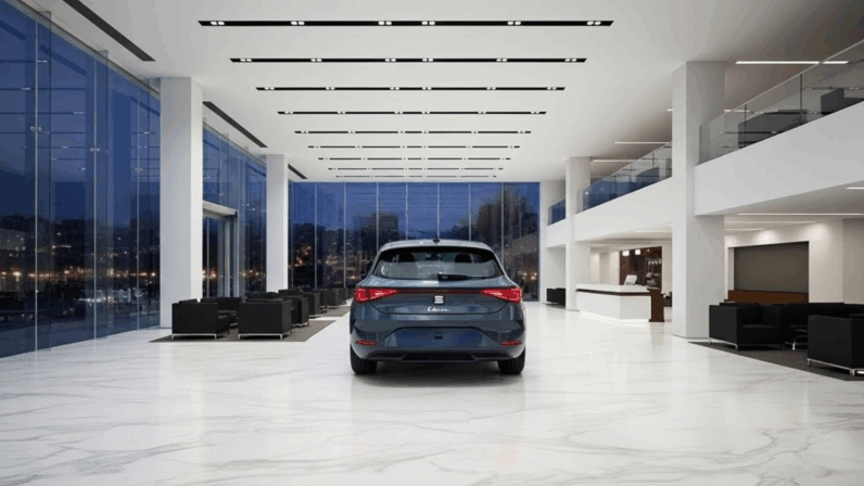 
								SEAT Leon Style 1.5 eTSI 115 KM | Automat DSG | Mild Hybrid | Fiord Blue pełne									