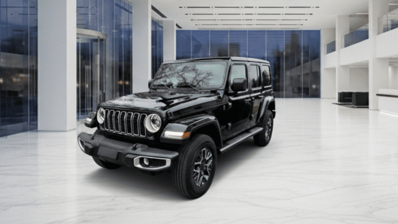 
								Jeep Wrangler Sahara 2.0 Turbo 272 KM 4WD ATX | Model 2025 pełne									